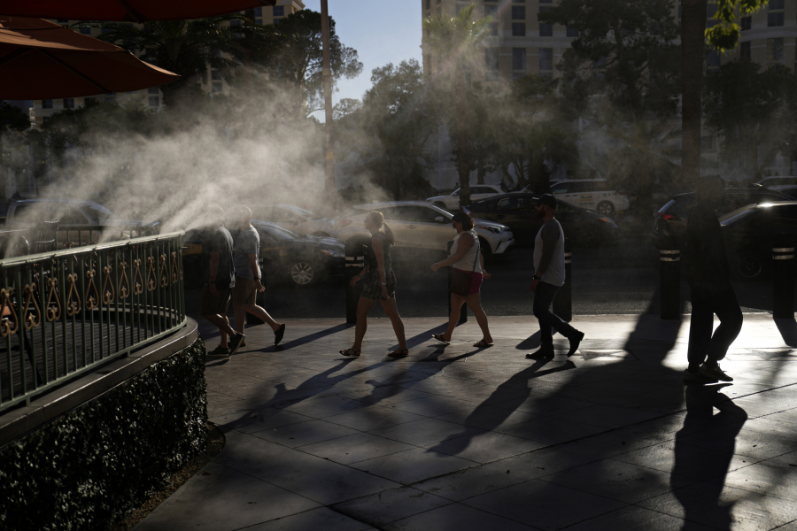 vrućine u las vegasu