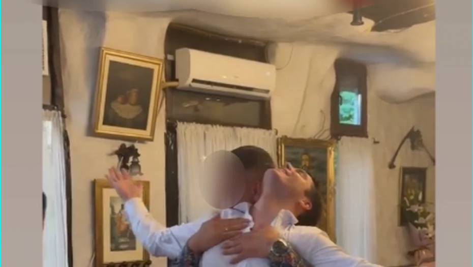 Marija Mikić krstila ćerku 