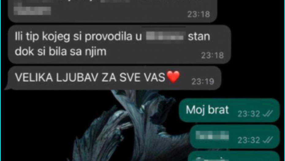 Sandra Čaprić objavila Anitine poruke 