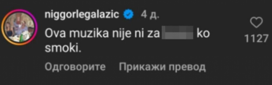 Svađa Sajsi MC i Nigora