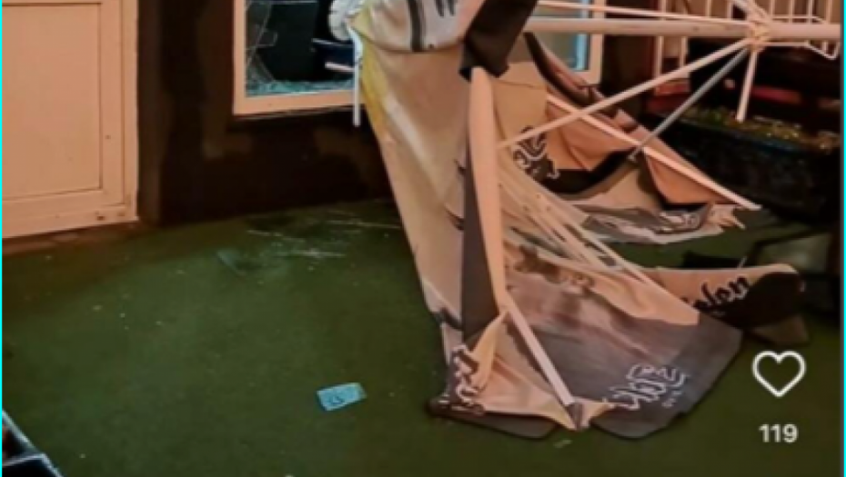 Uništeni salon Biljane Dragojević 