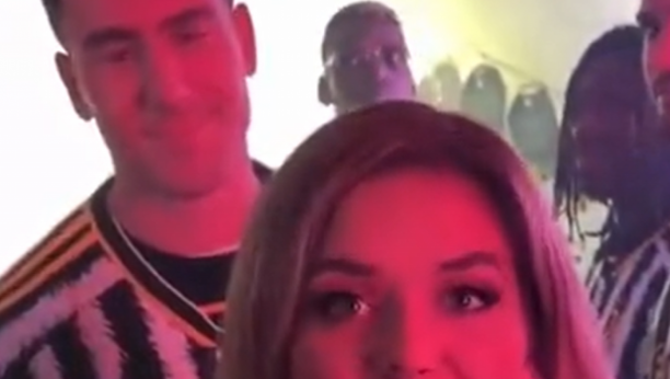 Vlahović sa novinarkom