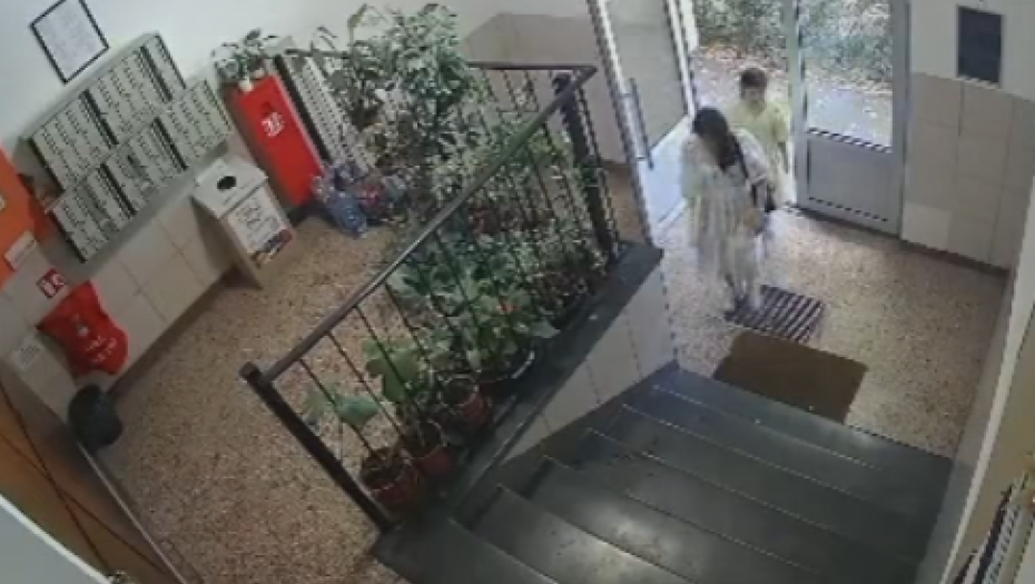 Dve žene pljačkaju po zgradama