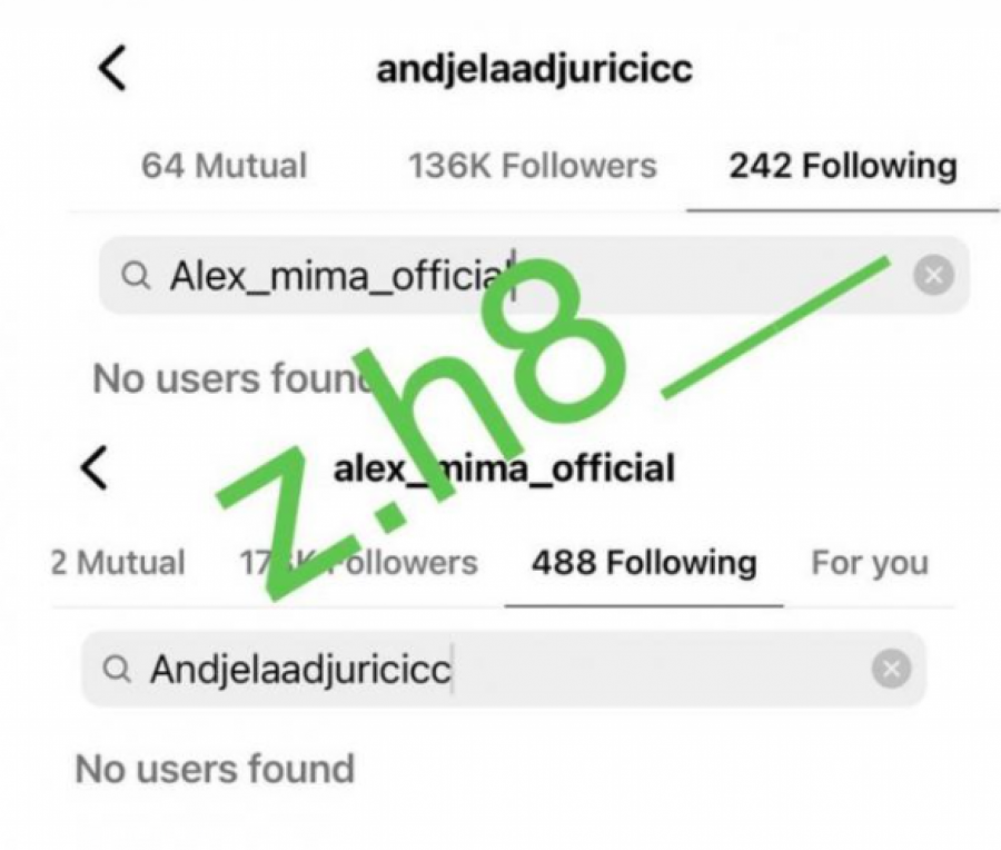 Aleksandra i Anđela se otpratile