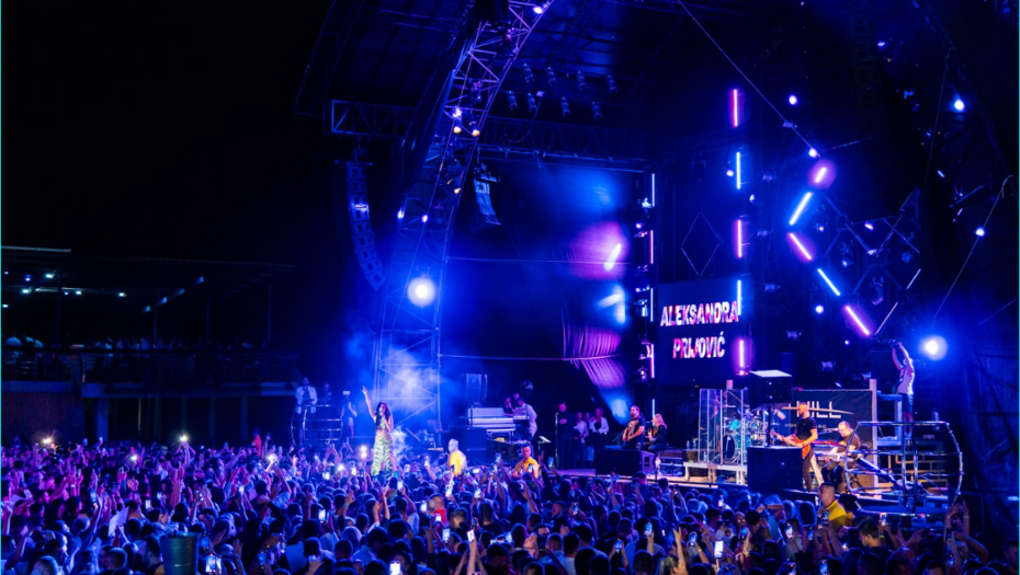 Aleksandrin nastup u Budvi 