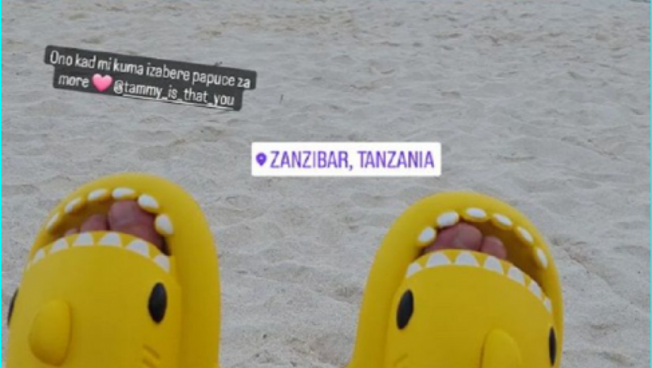 Matora i Anita na medenom mesecu 