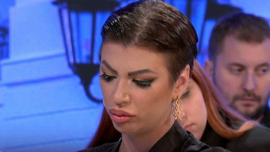 Miljana sa nepoznatim muškarcem