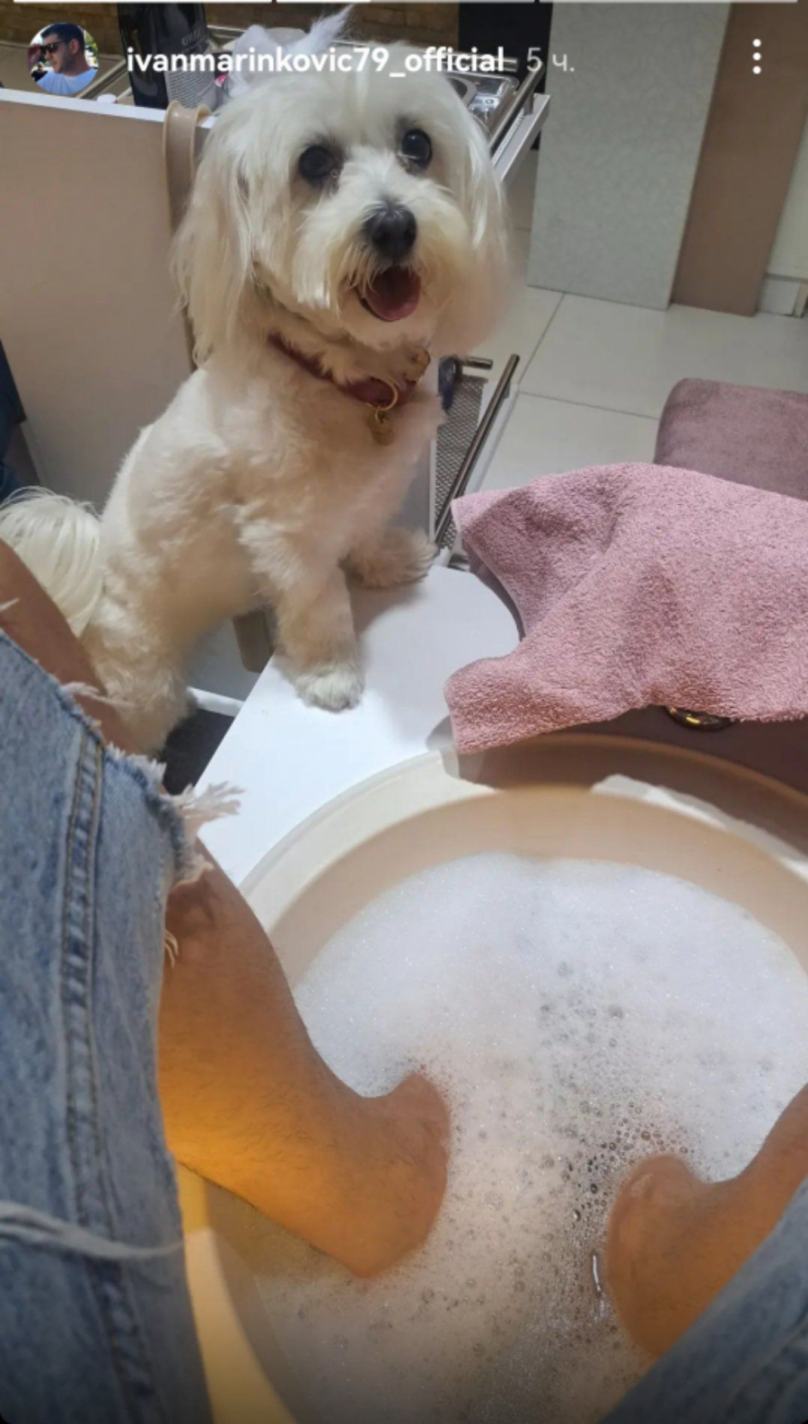 Ivan Marinković na pedikiru