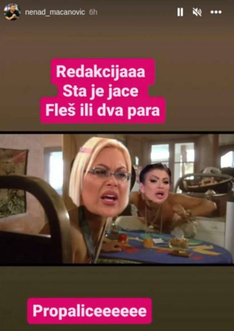 Bebica isprozivao Mariju i Miljanu