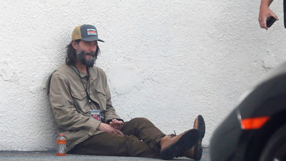 Kijanu Rivs kao beskućnik