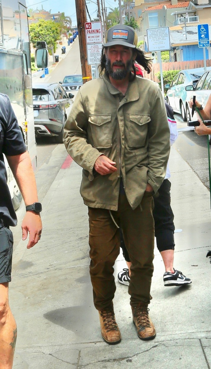 Kijanu Rivs kao beskućnik