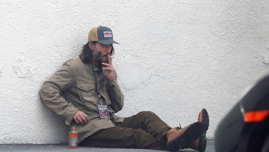 Kijanu Rivs kao beskućnik