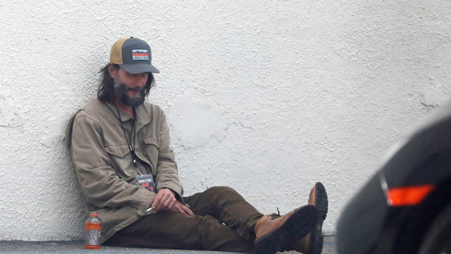 Kijanu Rivs kao beskućnik