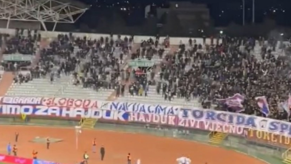 Hrvatski huligani u Splitu