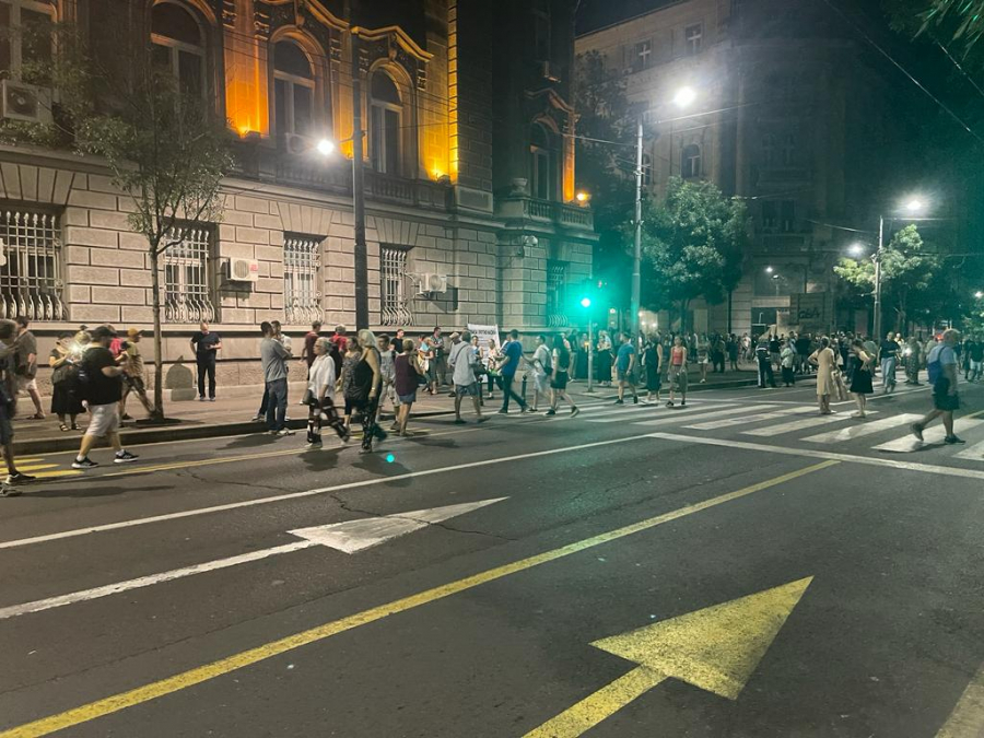 16. protest u beogradu