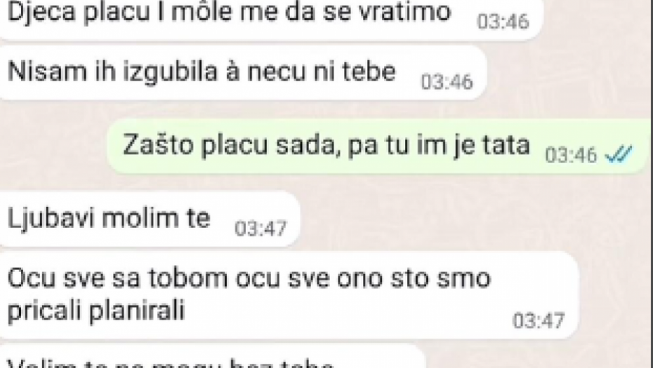 Oca Anđele i Nađe napustila trudna žena