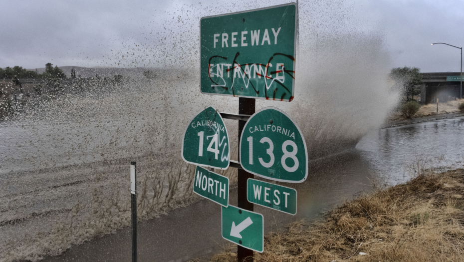 Uragan Hilari u Južnoj Kaliforniji