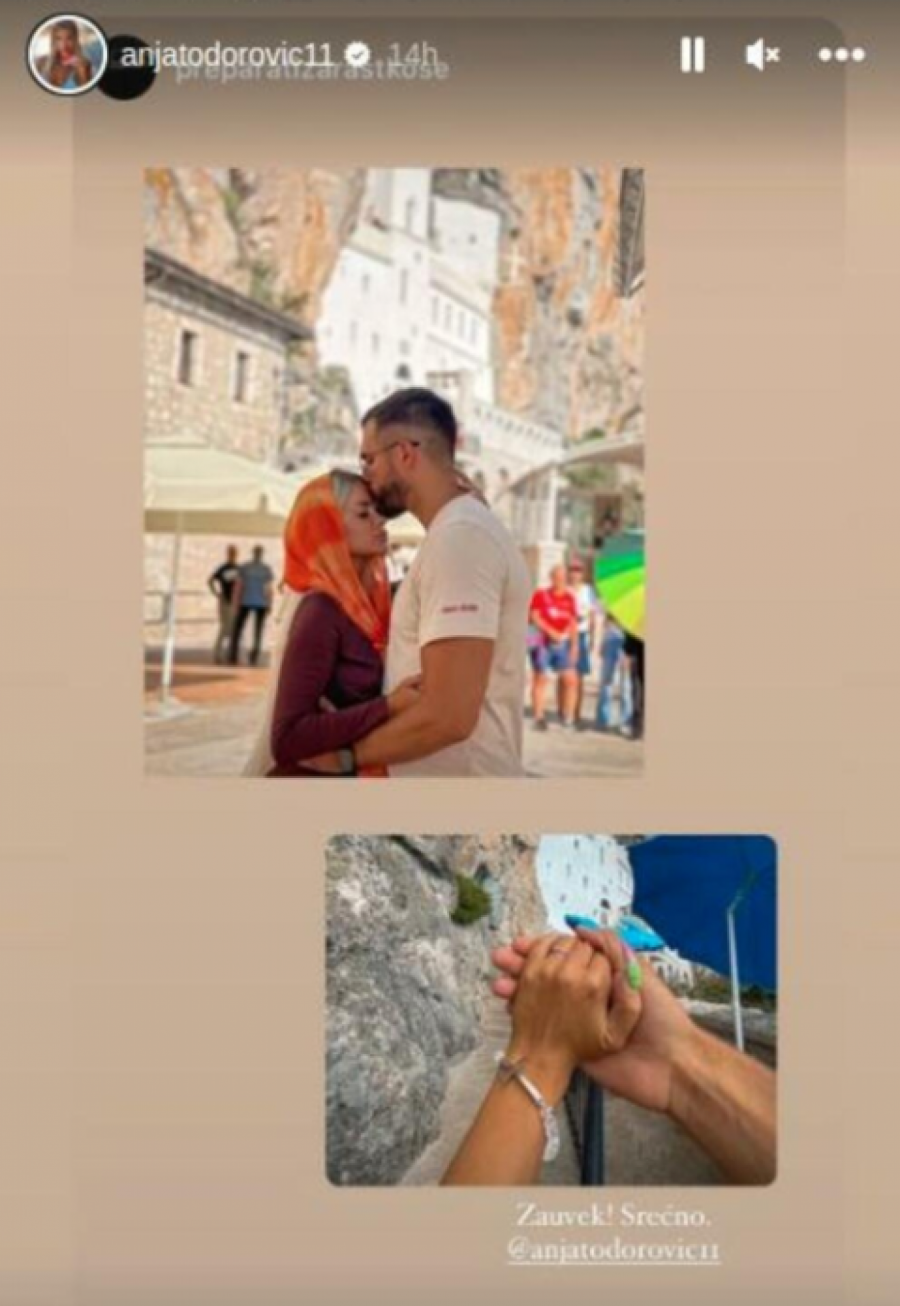Anja i Cvele posetili Manastir pre ulaska u rijaliti