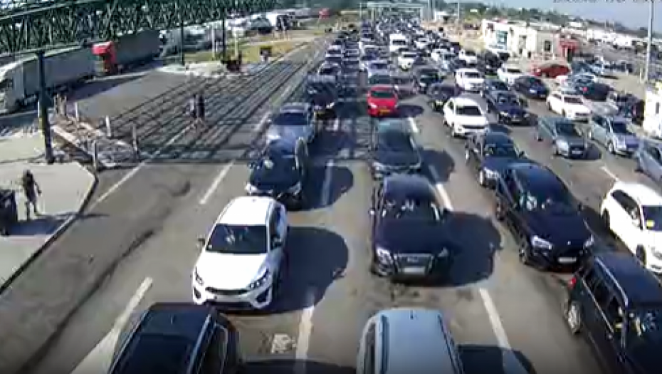 Granični prelaz Horgoš gužve