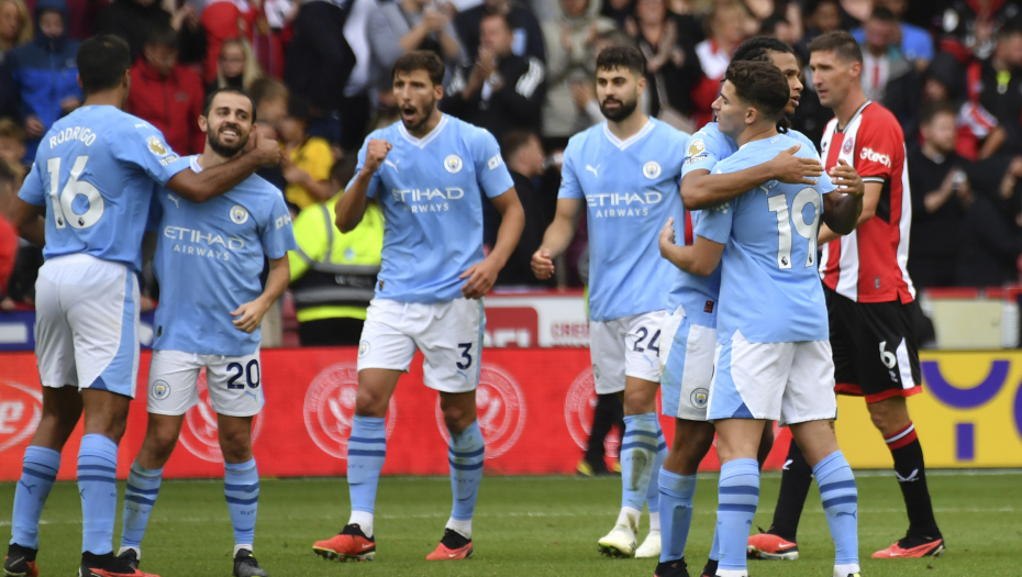 Fudbaleri Mančester sitija