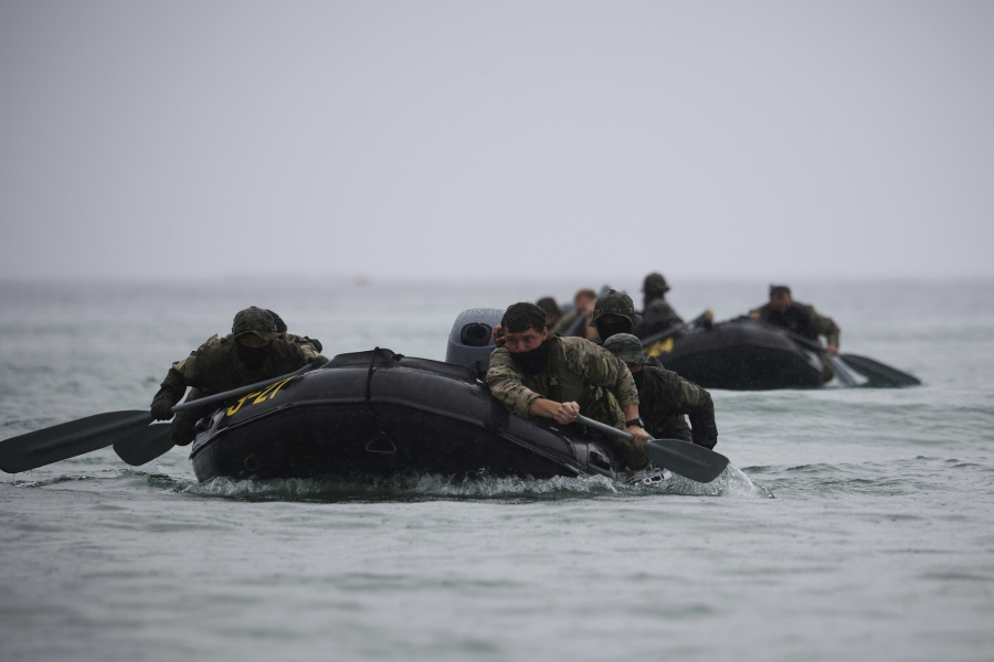 Vojna vežba u Južnoj Koreji