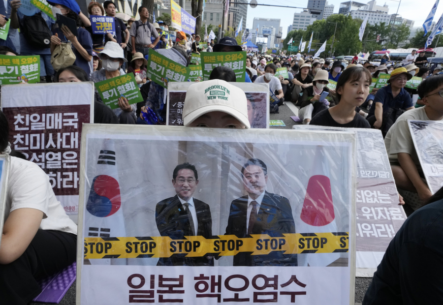 Protest u Seulu zbog ispuštanja vode iz Fukušime