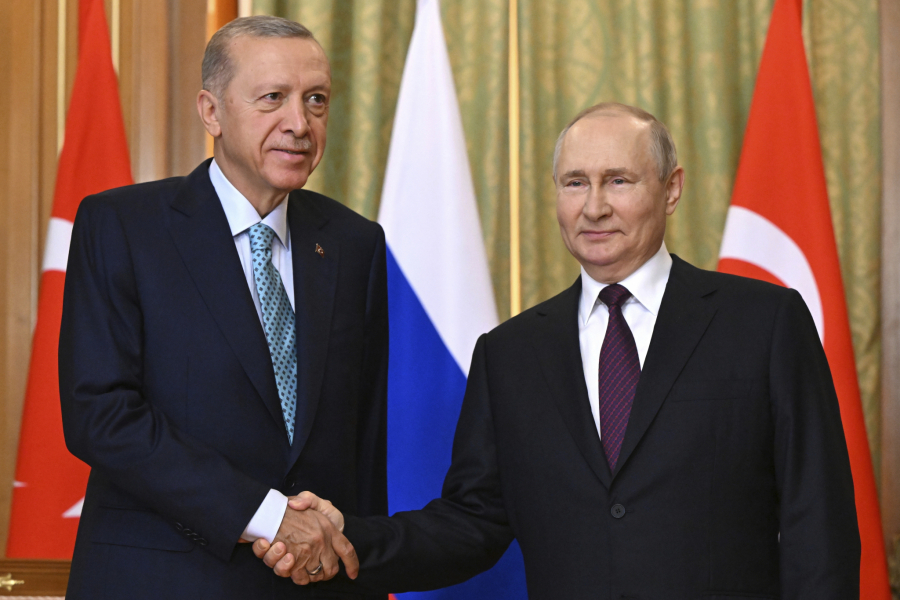 Sastanak Putina i Erdogana