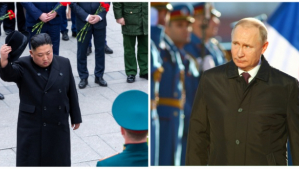 Vladimir Putin i Kim Dzong un