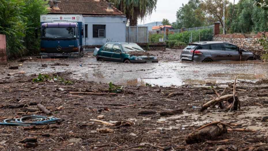 Oluja Danijel u Grčkoj