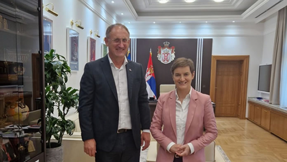 Dragan Lazić i Ana Brnabić