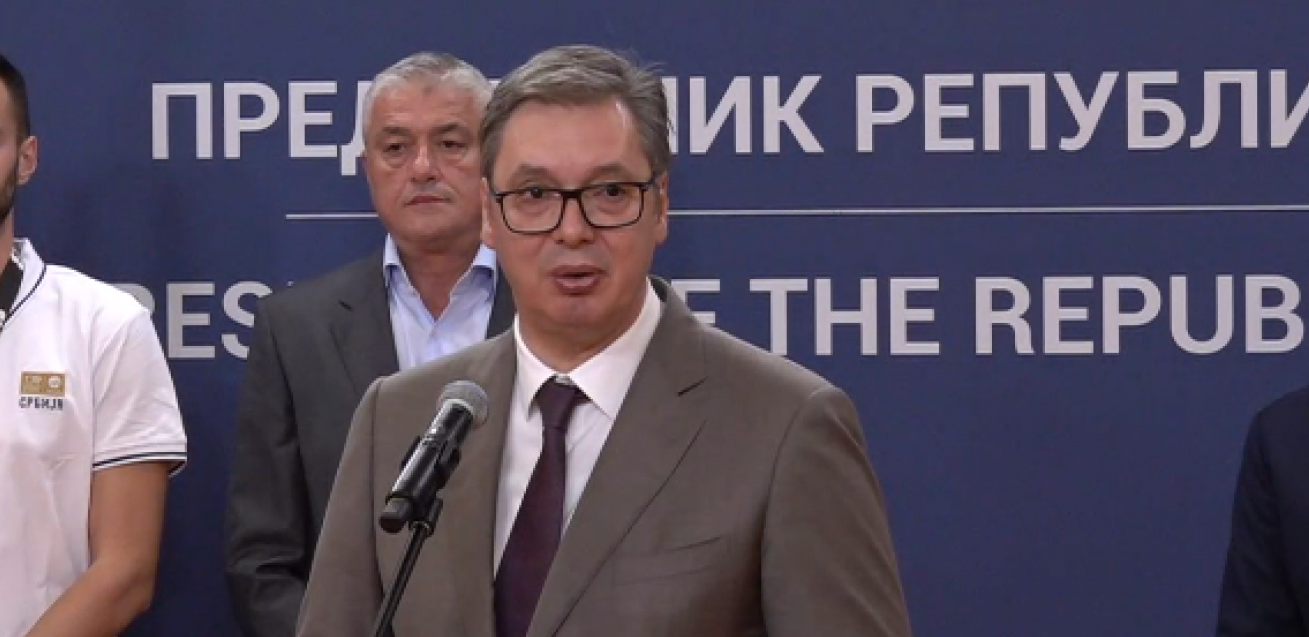 basketaši kod predsednika Vučića