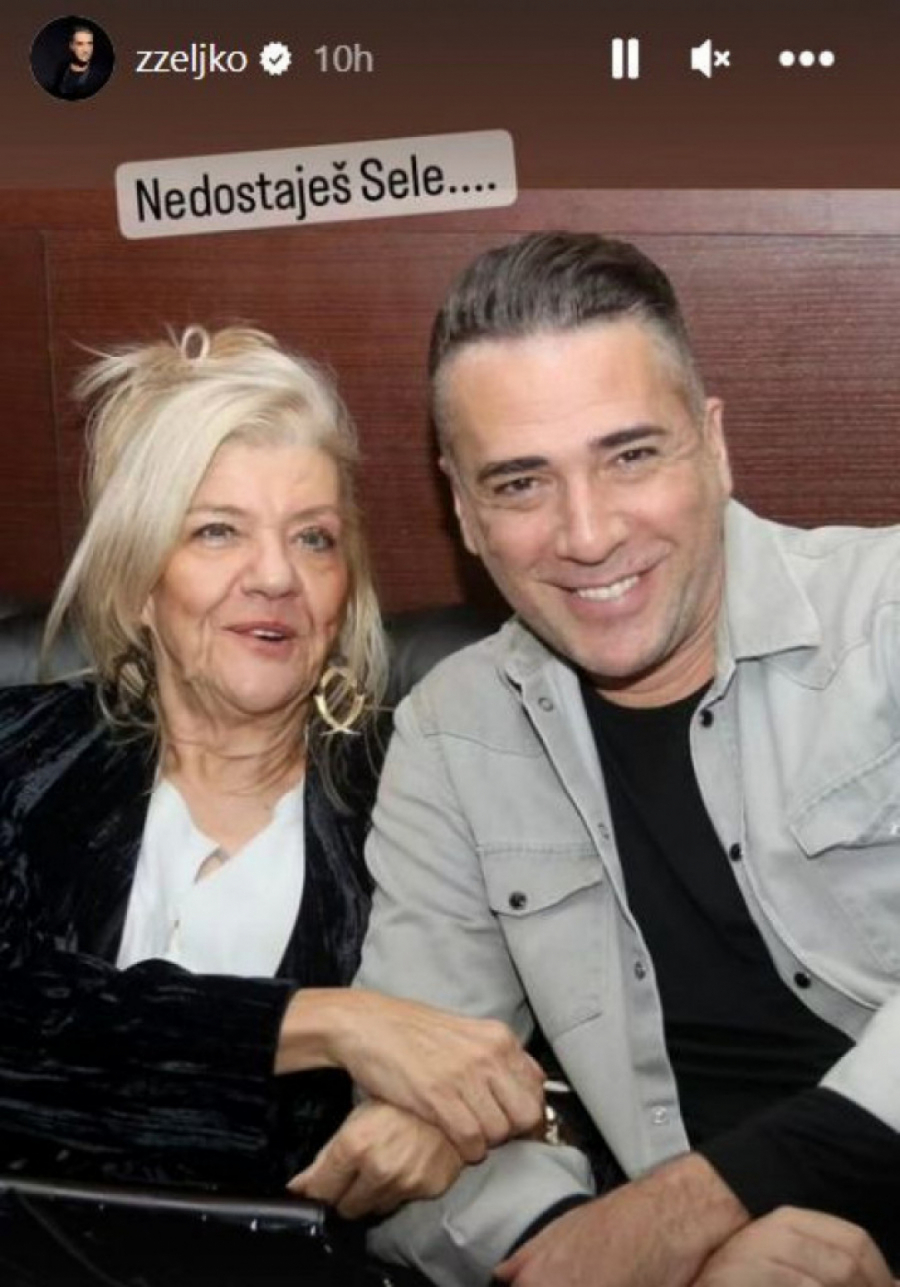 Željko Joksimović sa Marinom Tucaković