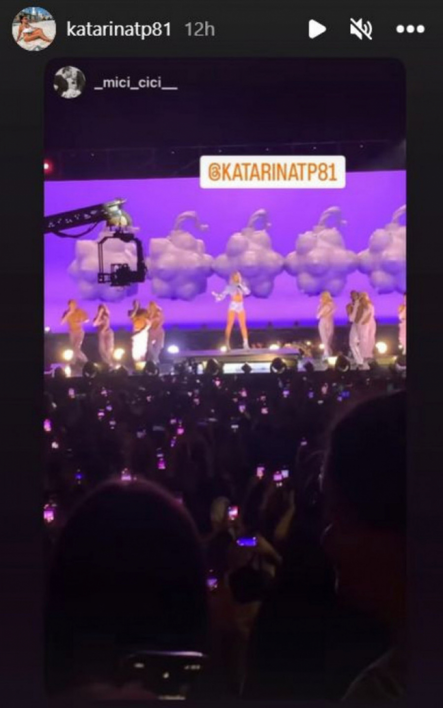 Duškova sestra na koncertu Jelene Karleuše