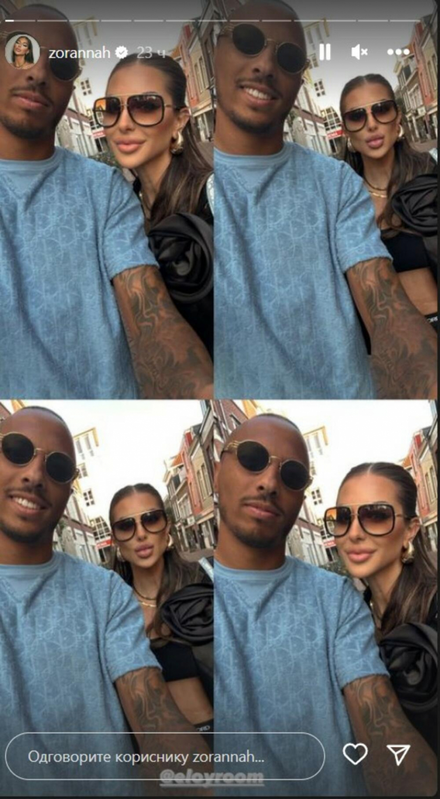 Zorannah sa fudbalerom