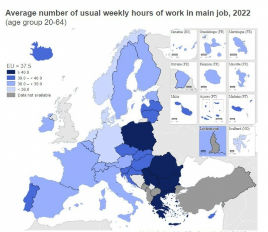Najduža radna nedelja u Evropi