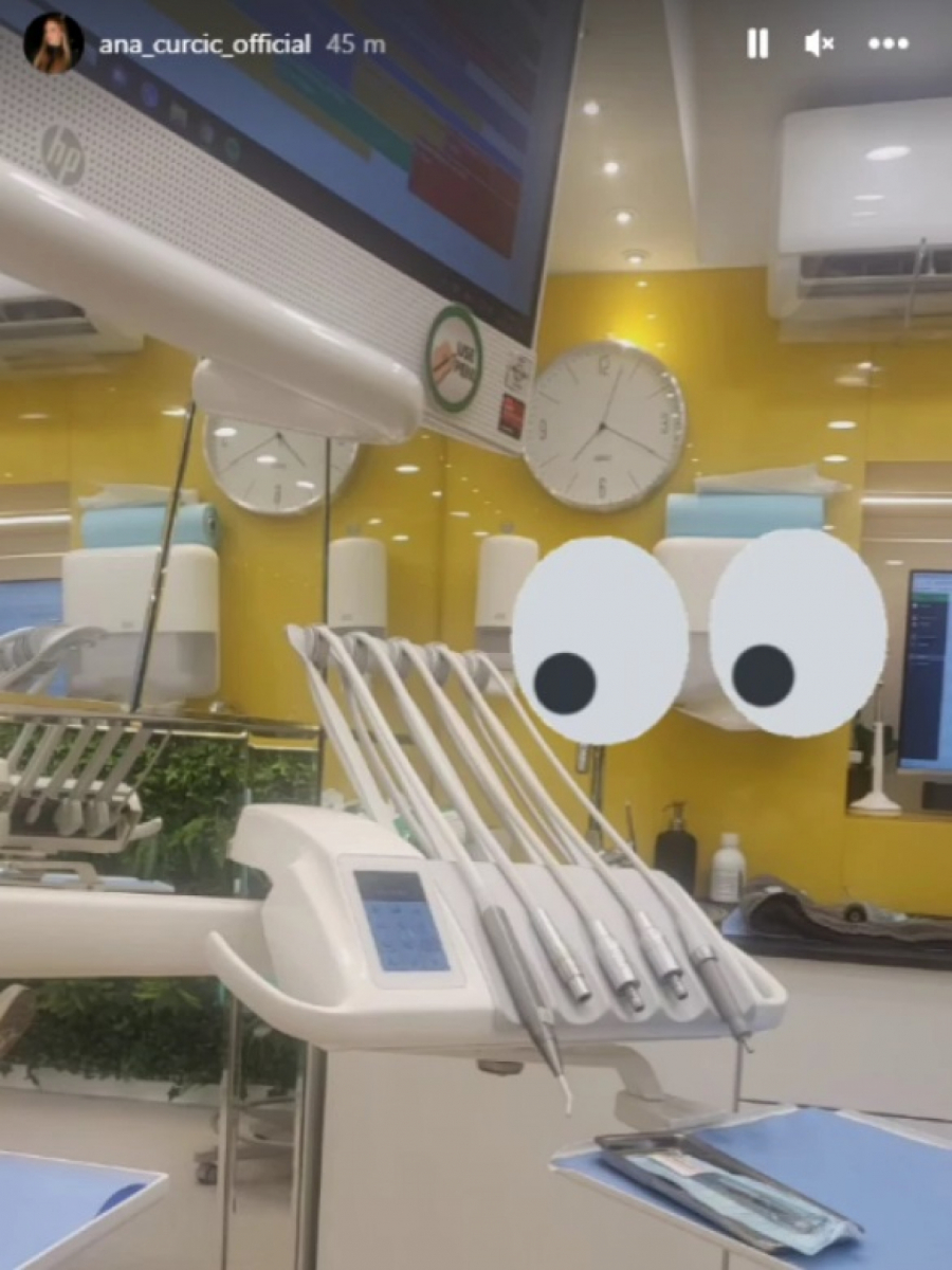 Ana Ćurčić posetila doktora