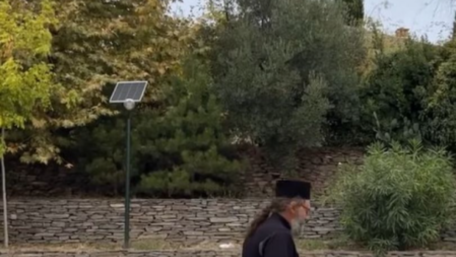 Milan Stanković u manastiru