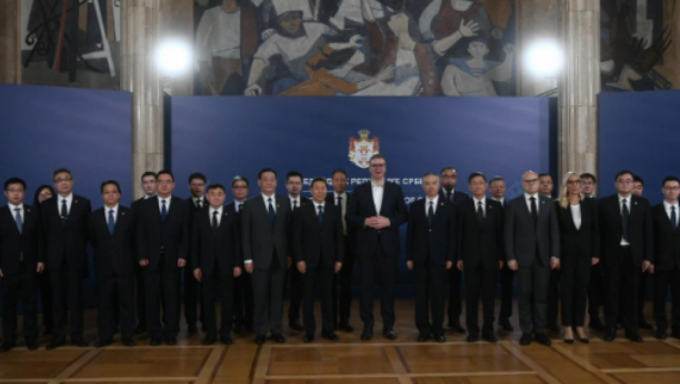 Vučić sa kineskom delegacijom