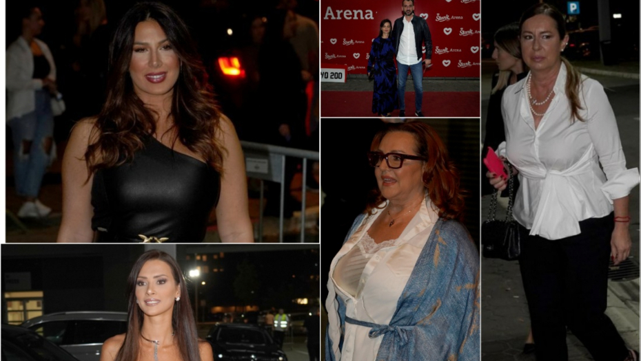 Javne ličnosti na koncertu Aleksandre Prijović