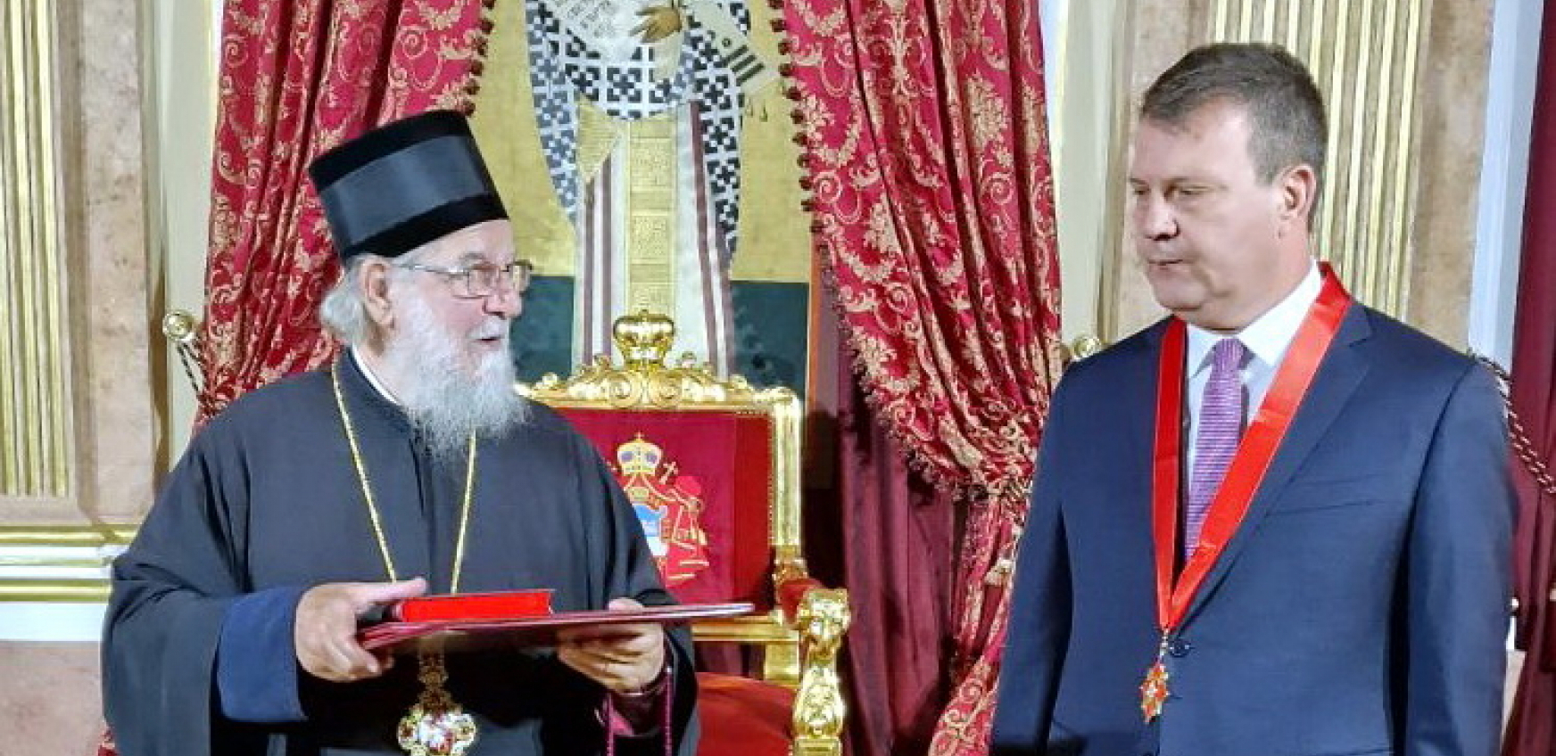 Orden svetog save uručen Miroviću