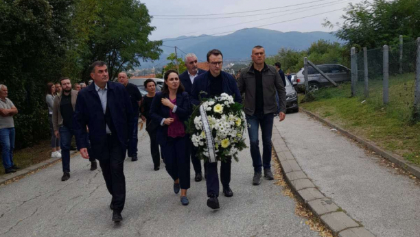 Petković na sahrani