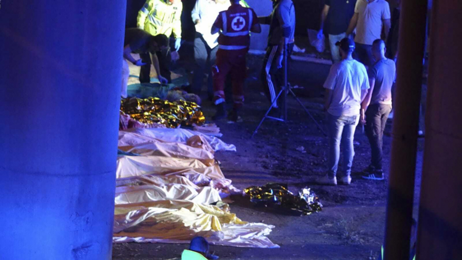 Izgoreo autobus u Veneciji