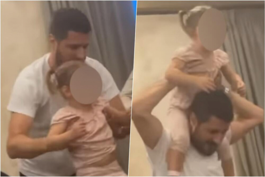 Marko slavi Lunin porođaj