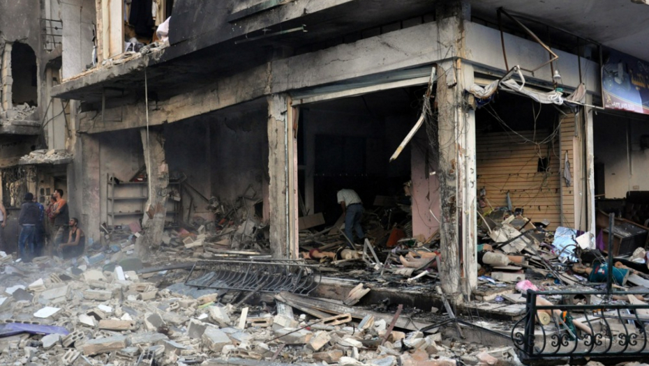 Homs nakon raketnog napada