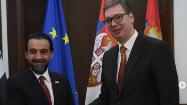 Vučić sa predsednikom Iraka