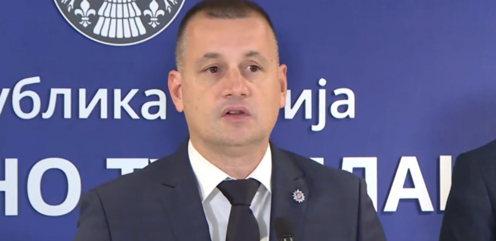 Obraćanje glavnog javnog tužioca Nenada Stefanovića