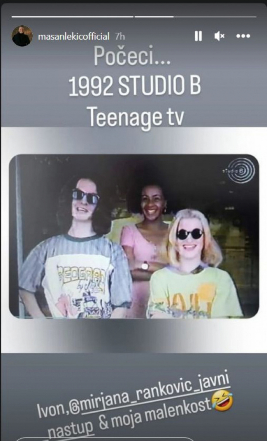 Mašan Lekić u mladosti