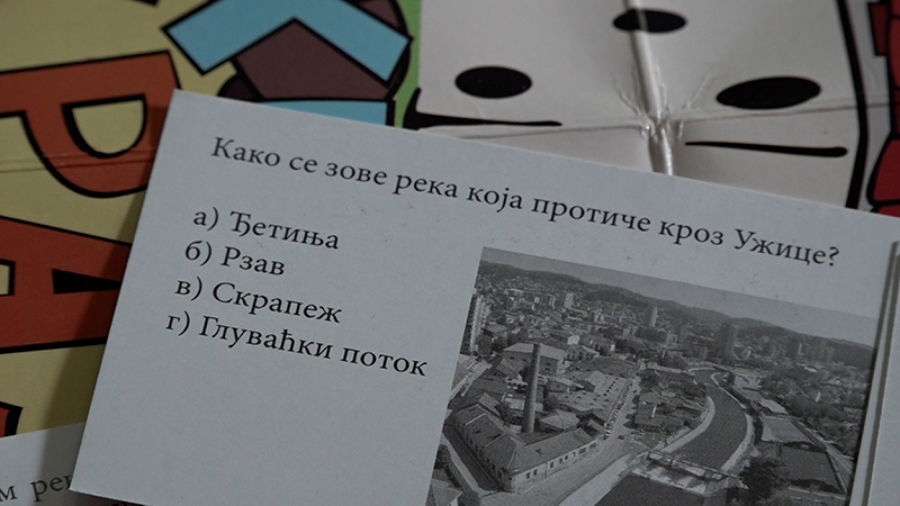 Društvena igra o istoriji Užica