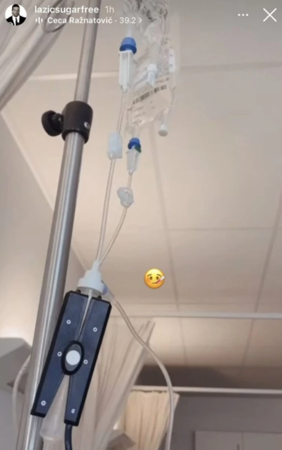 Bivši Zadrugar hospitalizovan