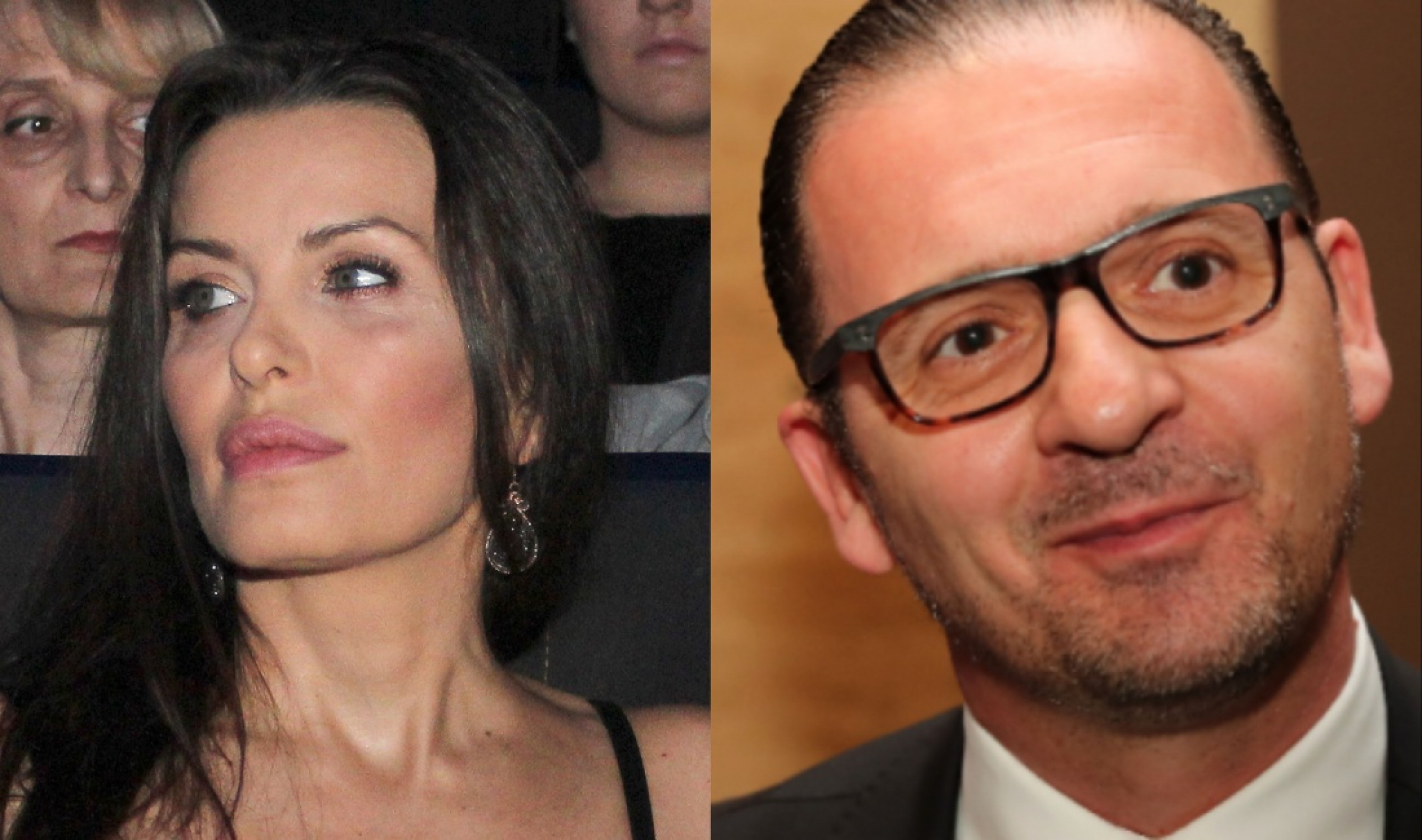 Elena Karaman i Peđa Mijatović